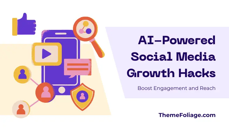 AI-driven dashboard displaying social media analytics and content schedule
