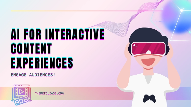 AI-powered interactive content dashboard showing quizzes, polls and engagement metrics
