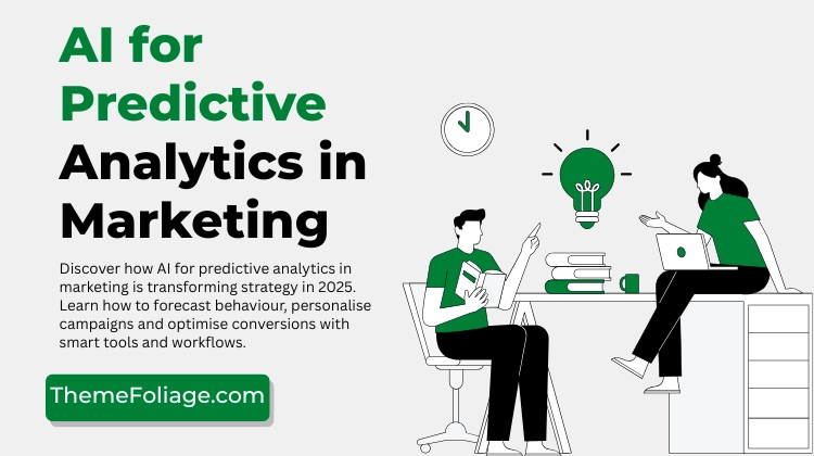 AI for Predictive Analytics in Marketing