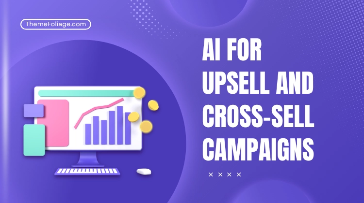 AI dashboard recommending upsell and cross-sell products in real time